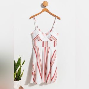 Francessca’s Stripped Spagetti Strap Dress